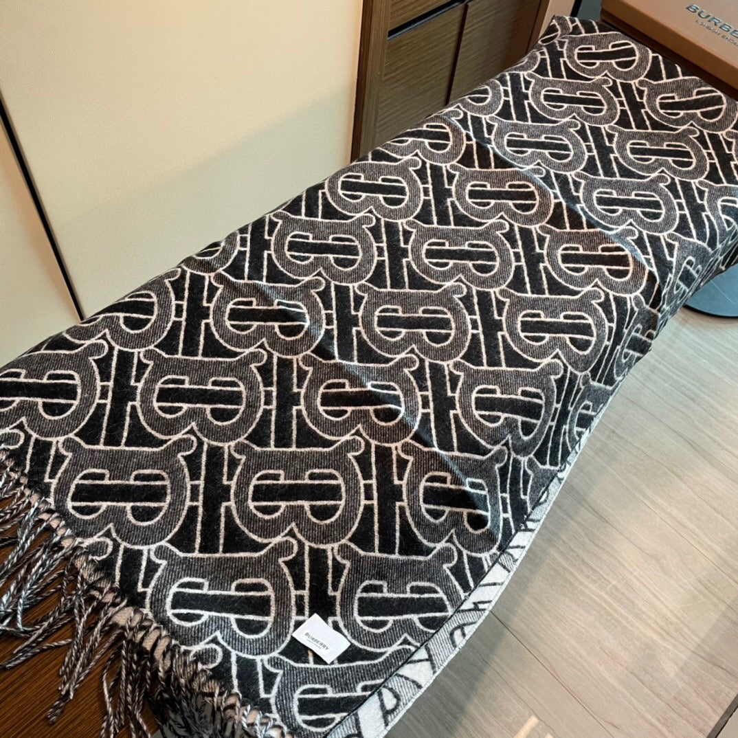 BBR SCARF 200 CM IN CASHMERE 525802