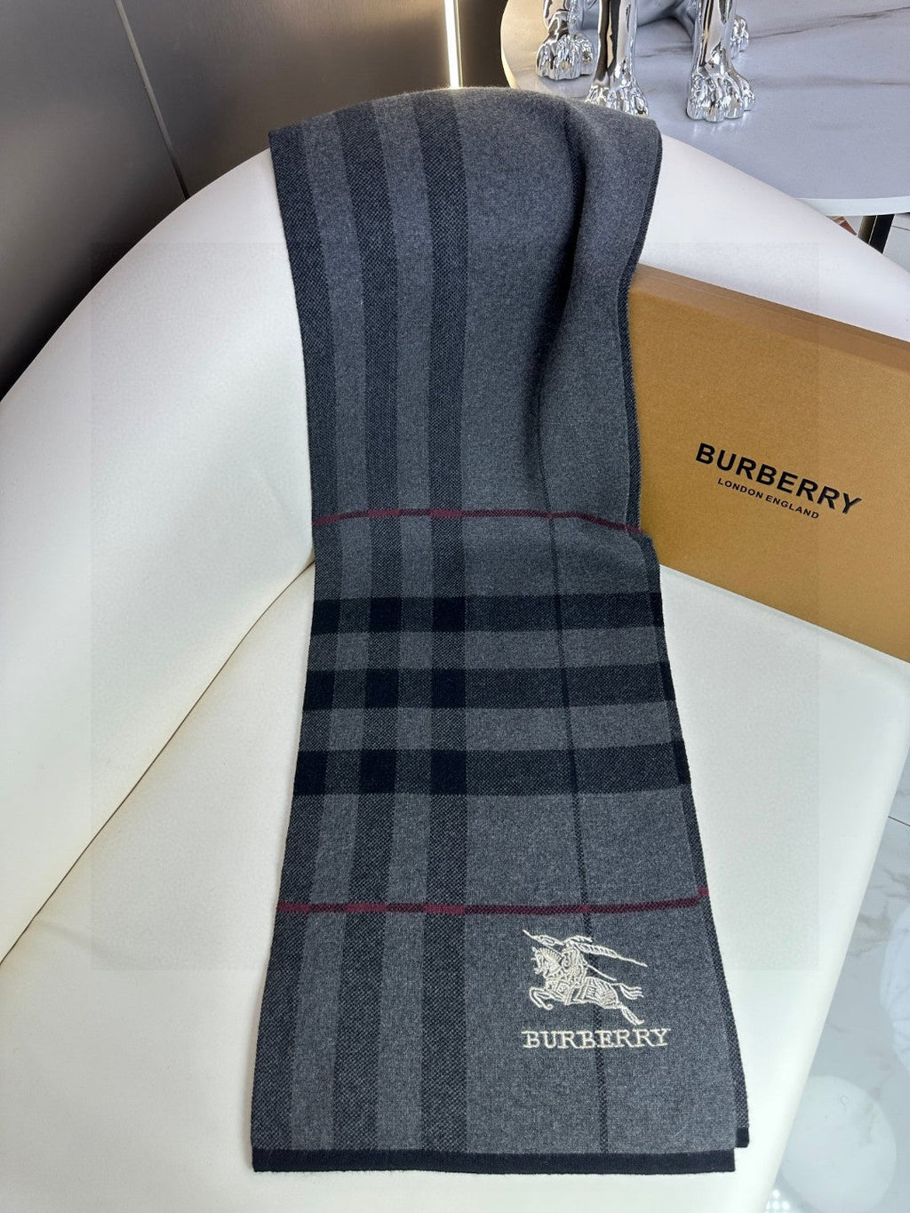 BBR SCARF 180 CM IN CASHMERE 730658