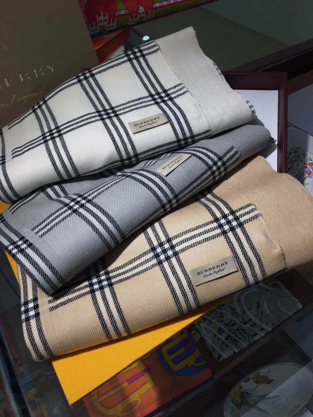 BBR SCARF 190 CM IN CASHMERE 508440